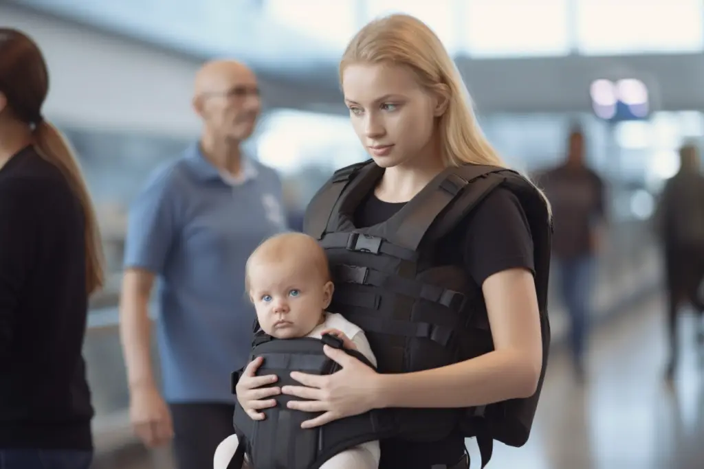 Can You Wear A Baby Carrier On A Plane