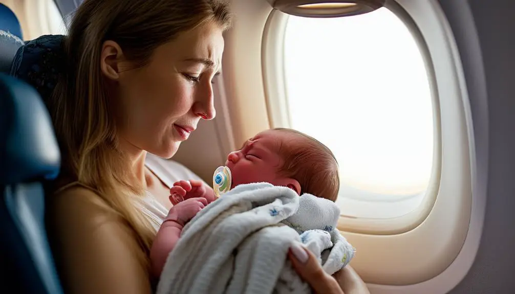 do babies cry more on a plane